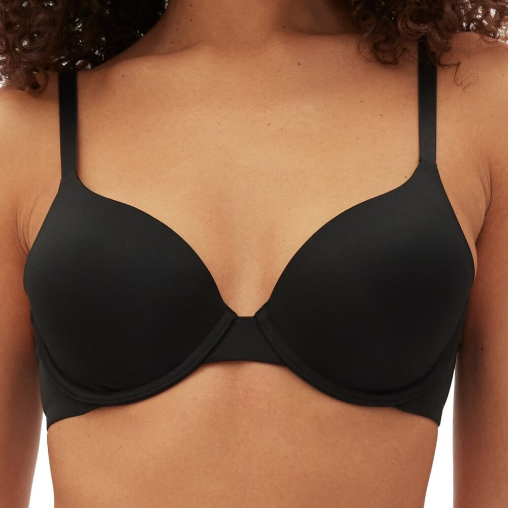 Gap Body Women S Everyday Essentials T-Shirt Bra True Black 34DD